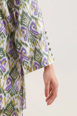 Stitched Arabic Lawn Suit – Printed (2PC Or Shirt)