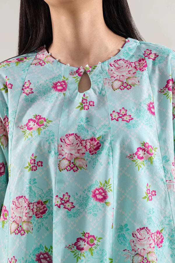Printed Lawn Stitched 3 Piece