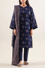 Cotton Jacquard Stitched 3 Piece