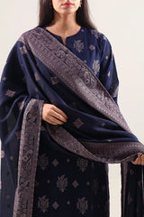 Cotton Jacquard Stitched 3 Piece