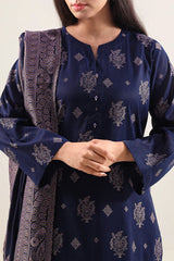 Cotton Jacquard Stitched 3 Piece