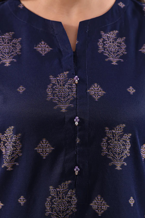 Cotton Jacquard Stitched 3 Piece