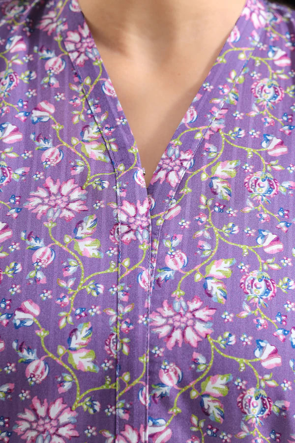 Printed Lawn Stitched 2 Piece (Shirt/Trouser)