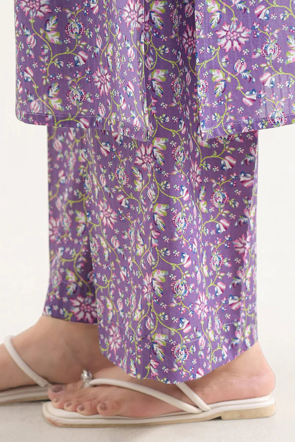 Printed Lawn Stitched 2 Piece (Shirt/Trouser)