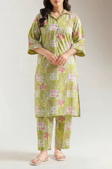 Printed Lawn Stitched 2 Piece (Shirt/Trouser)