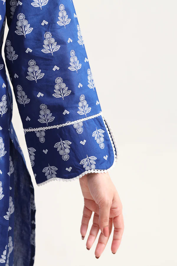 Printed Lawn Stitched 2 Piece (Shirt/Trouser)