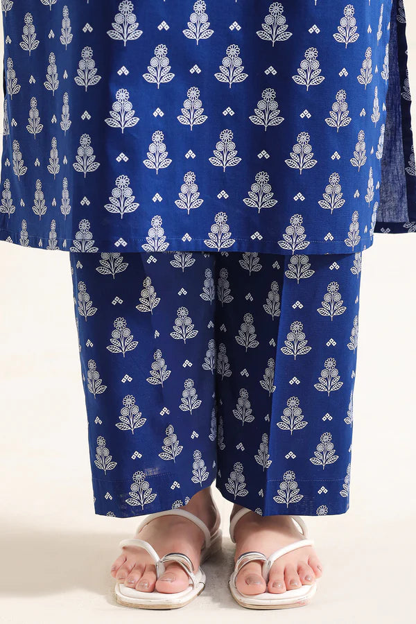 Printed Lawn Stitched 2 Piece (Shirt/Trouser)