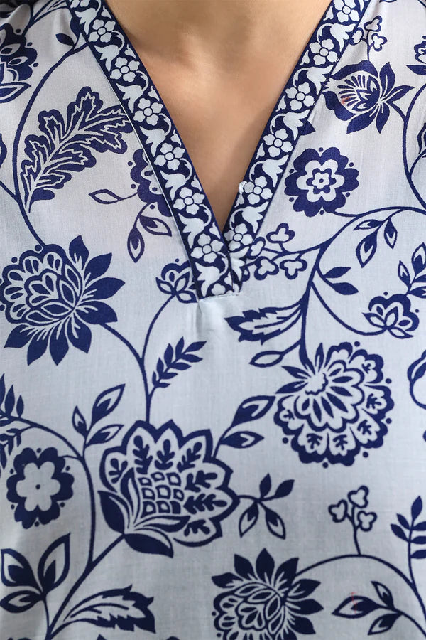 Printed Lawn Stitched 2 Piece (Shirt/Trouser)