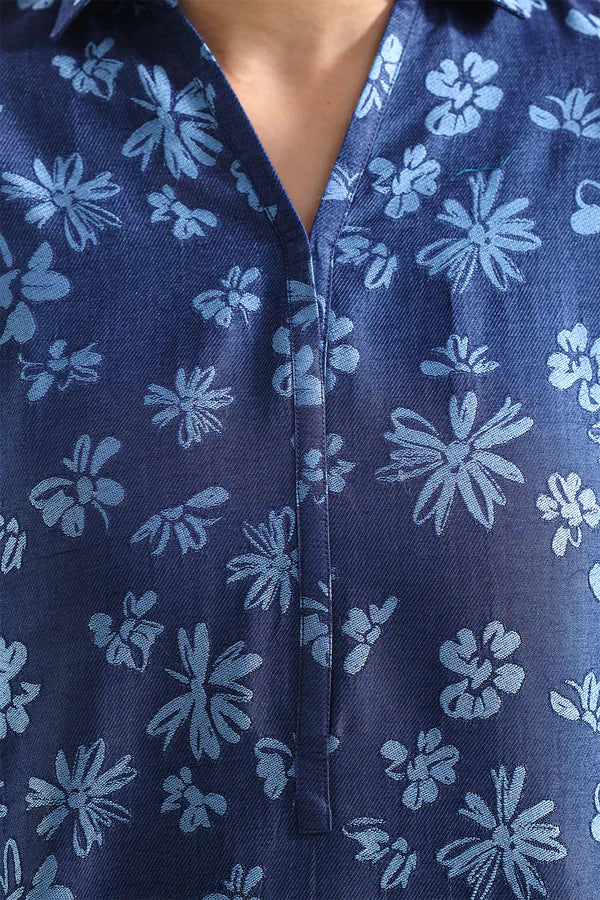 Cotton Jacquard Stitched 2 Piece (Shirt/Trouser)