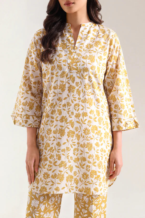 Printed Lawn Stitched 2 Piece (Shirt/Trouser)