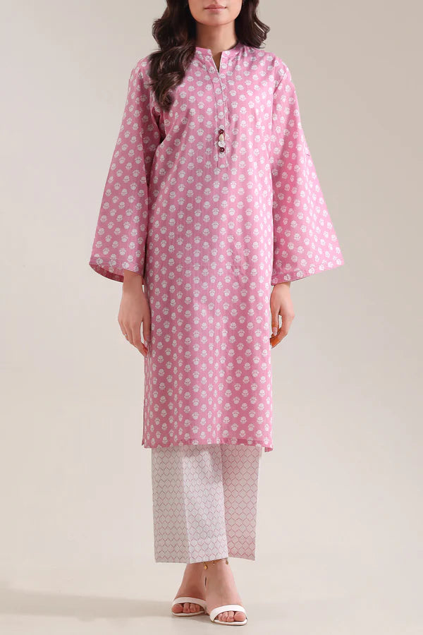 Printed Lawn Stitched 2 Piece (Shirt/Trouser)
