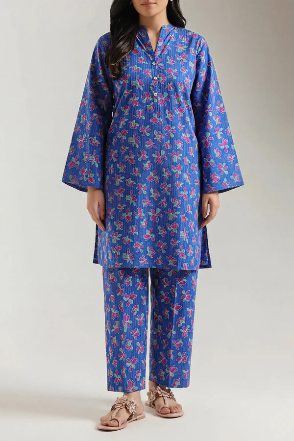 Printed Lawn Stitched 2 Piece (Shirt/Trouser)