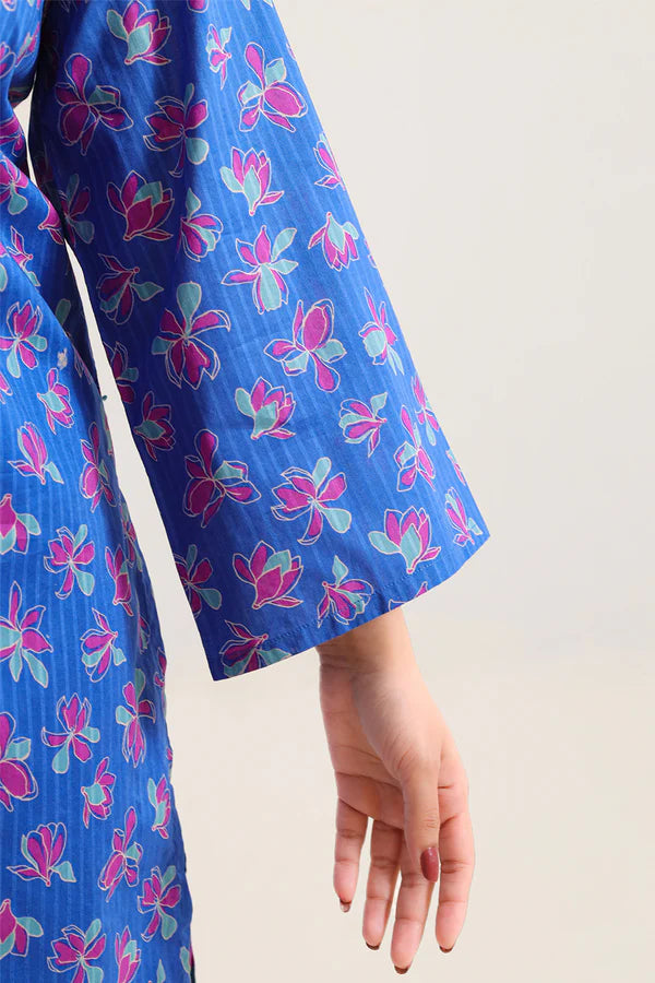 Printed Lawn Stitched 2 Piece (Shirt/Trouser)