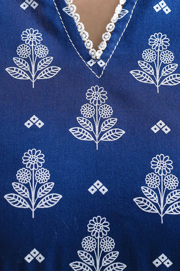 Printed Lawn Stitched 2 Piece (Shirt/Trouser)