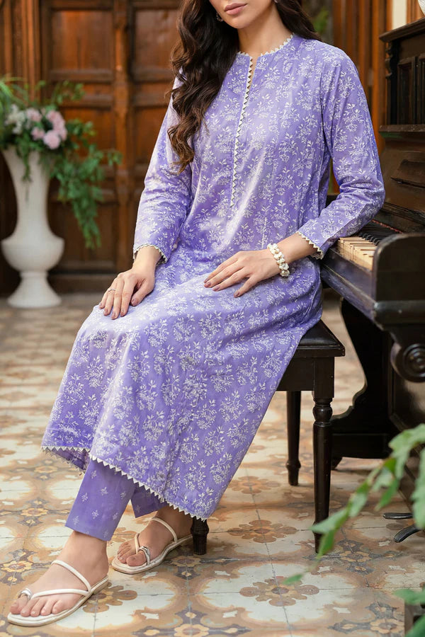 Printed Lawn Stitched 2 Piece (Shirt/Trouser)