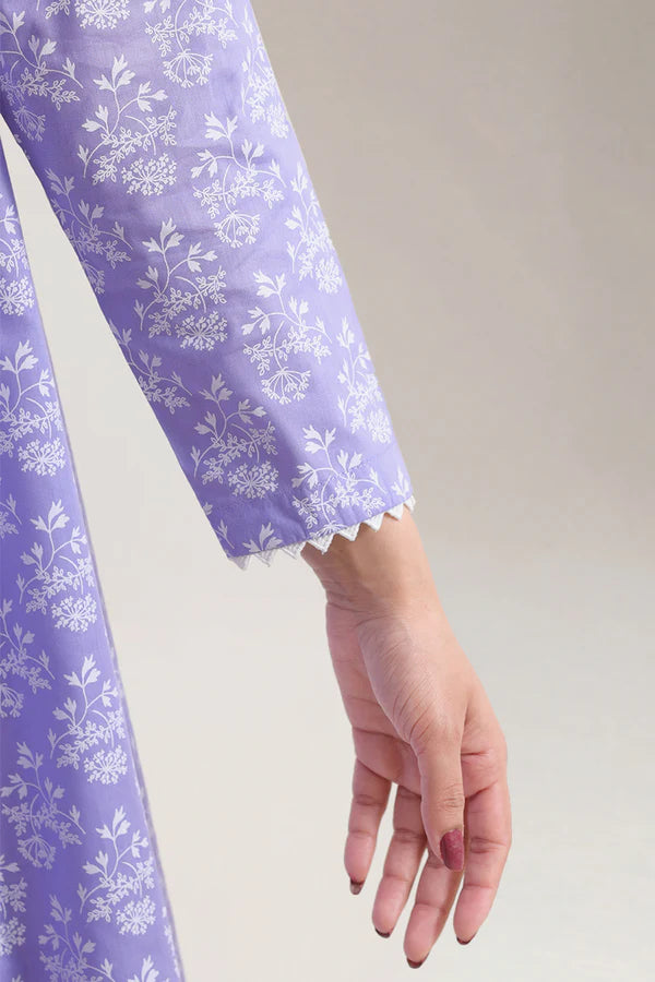 Printed Lawn Stitched 2 Piece (Shirt/Trouser)