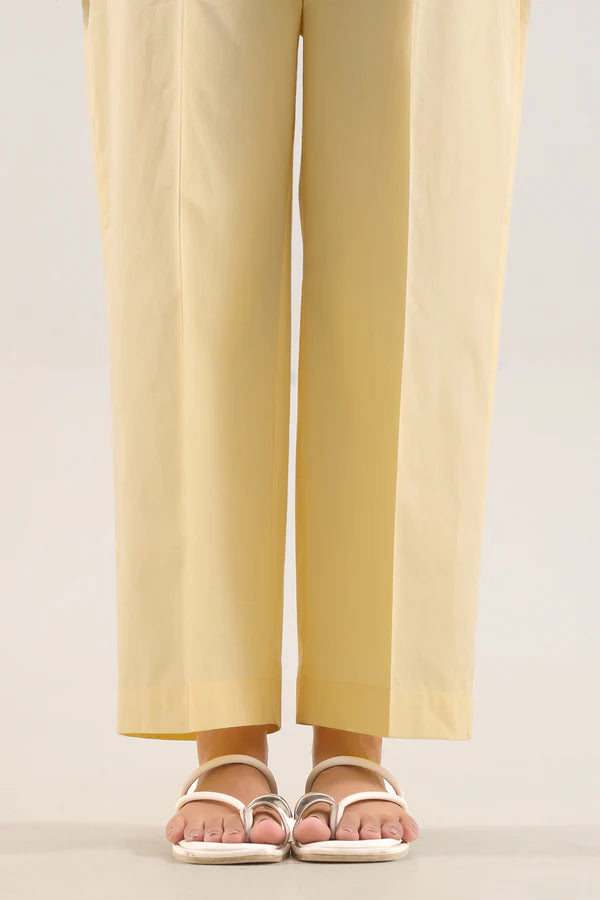 Solid Embroidered Poplin Stitched 2 piece (Shirt/Trouser)