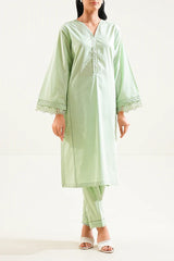Solid Cambric Stitched 3 Piece