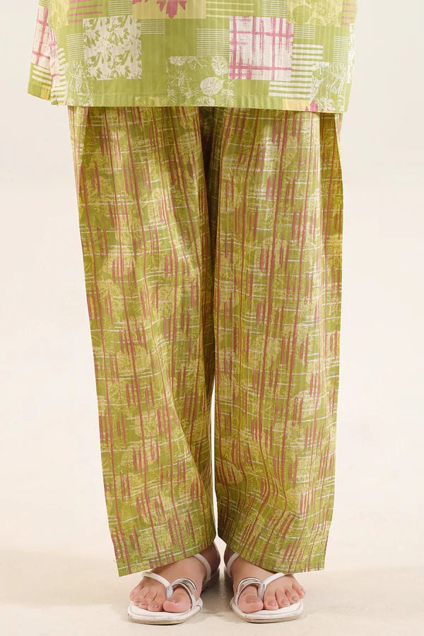 Printed Lawn Stitched 2 Piece (Shirt/Trouser)