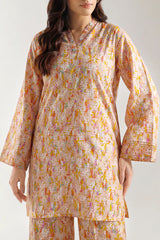 Printed Lawn Stitched 2 Piece (Shirt/Trouser)