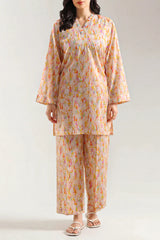 Printed Lawn Stitched 2 Piece (Shirt/Trouser)