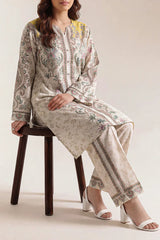 Printed Corduroy Stitched 2 Piece (Shirt/Trouser)
