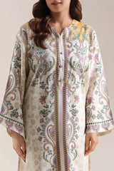 Printed Corduroy Stitched 2 Piece (Shirt/Trouser)