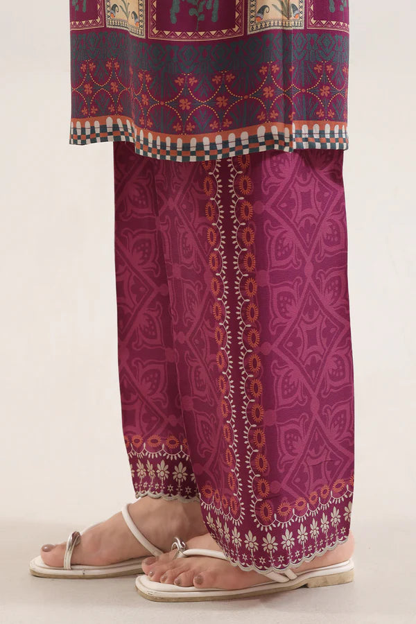 Printed Corduroy Stitched 2 Piece (Shirt/Trouser)