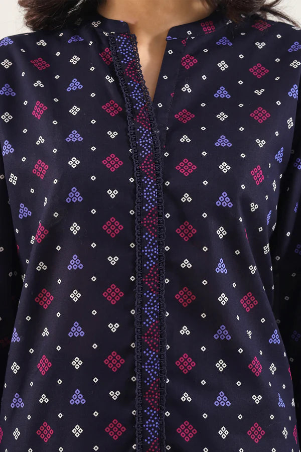 Printed Lawn Stitched 3 Piece