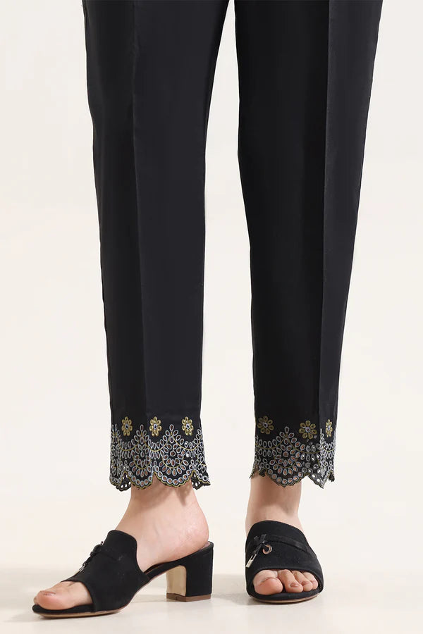 Embroidery Cotton Pant