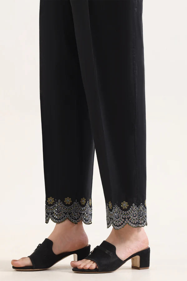 Embroidery Cotton Pant