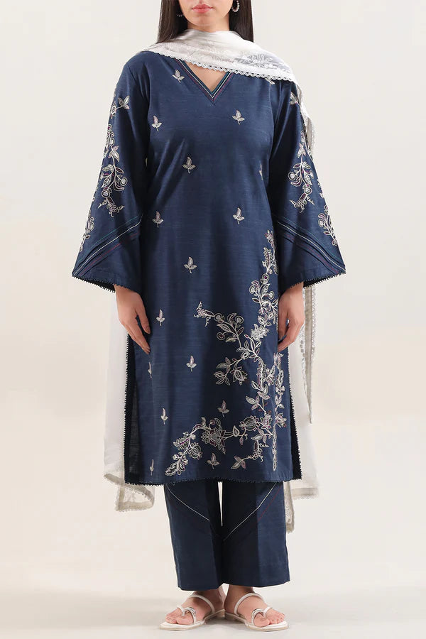 Embroidered Chiffon Dupatta