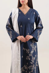 Embroidered Chiffon Dupatta