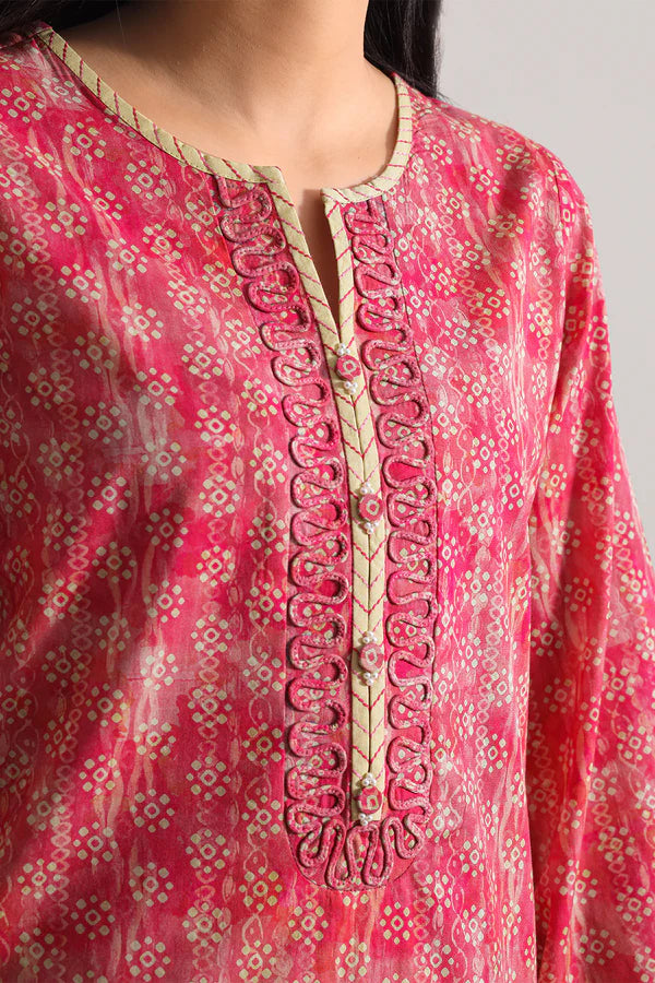 Unstitched Printed Lawn 3 Piece