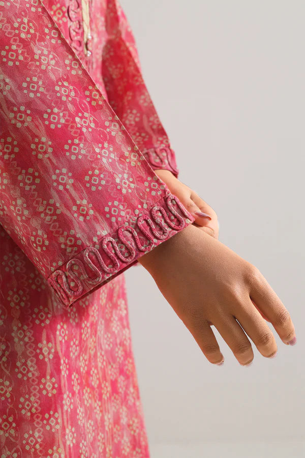 Unstitched Printed Lawn 3 Piece