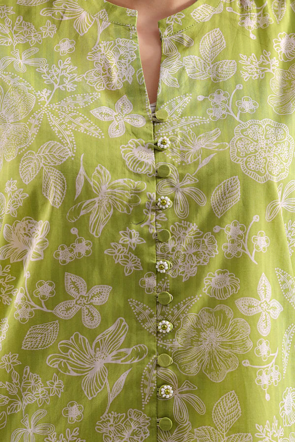 Unstitched Printed Lawn 3 Piece