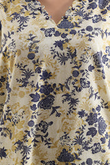 Unstitched Printed Lawn 3 Piece