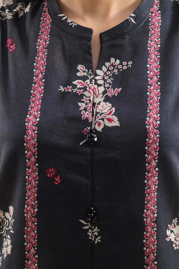 Unstitched Printed Lawn 3 Piece