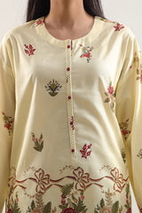 Unstitched Printed Lawn 3 Piece