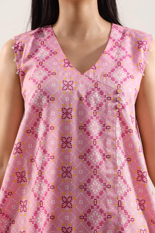 Unstitched Printed Lawn 3 Piece